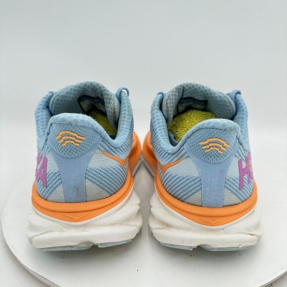 Hoka One Clifton 9  Wide Women Size 7D 1132211 ABIW Airy Blue Ice Water Shoes - Picture 5 of 11